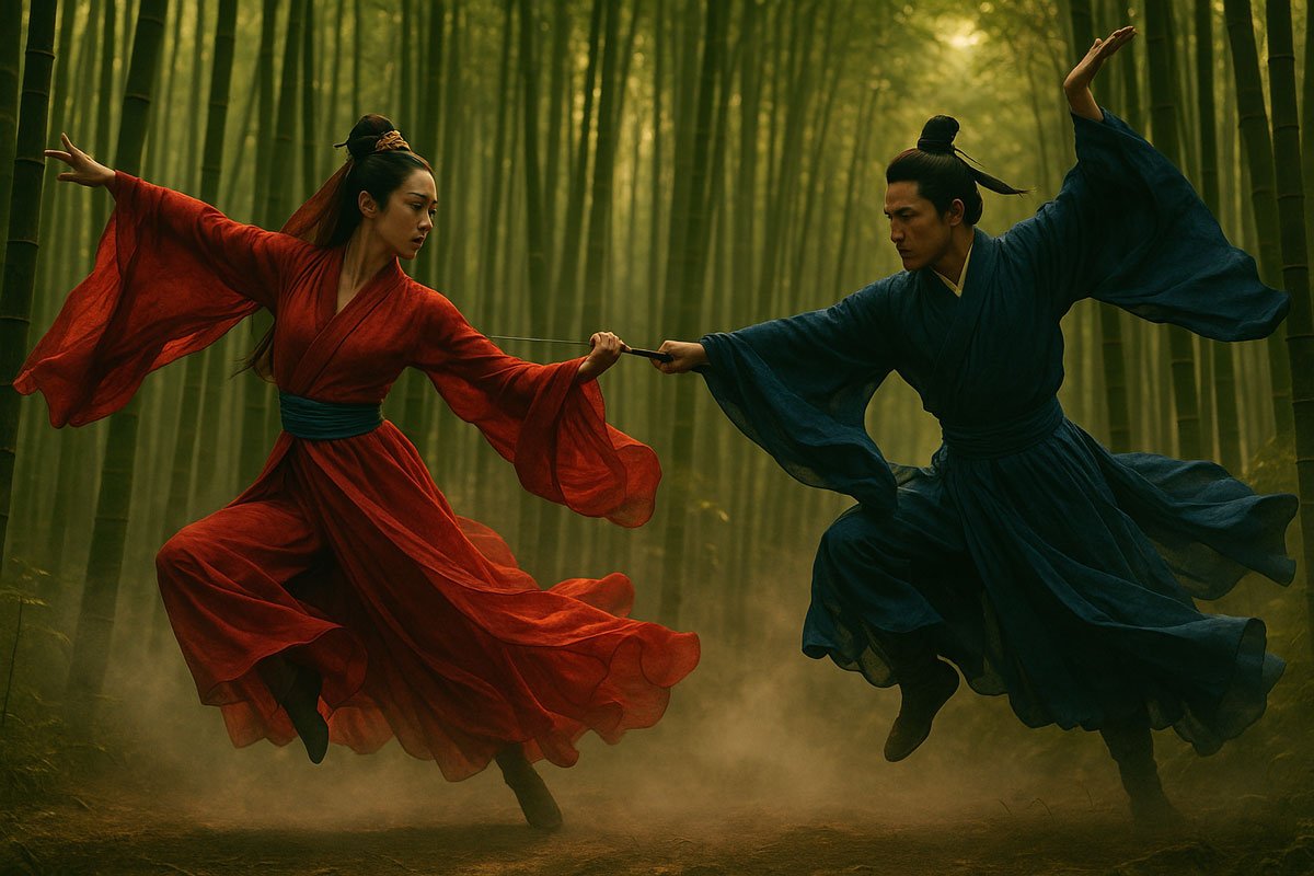 House of Flying Daggers Dummy Scene