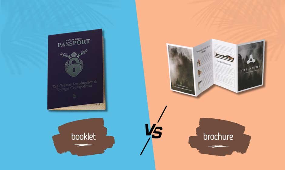 Booklets vs. Brochures